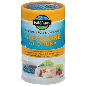 Wild Planet Wild Tuna Albacore 12/4/5 OZ [UNFI #2042208] [ebt]