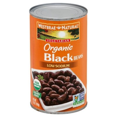 Westbrae Black Beans Low Sodium Og2 12/25 OZ [UNFI #190942] [ebt]
