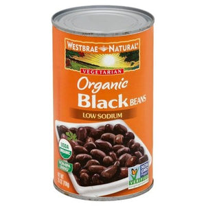 Westbrae Black Beans Low Sodium Og2 12/25 OZ [UNFI #190942] [ebt]