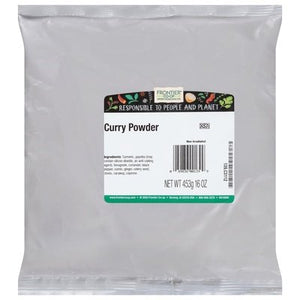 Frontier Nat Prod Co-Op Curry Powder 1LB [UNFI-CARLISLE #118307] [ebt]