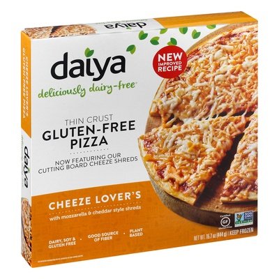 Daiya Pizza Gluten-Free Thin Crust Cheeze Lovers 8/15.7 OZ [UNFI #1743343] [ebt]