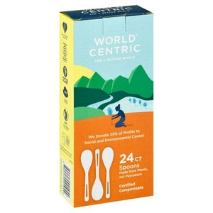 World Centric Spoons 12/24 CT [UNFI-CARLISLE #305797] T