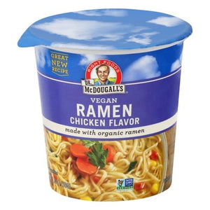 Dr Mcdougalls Ramen Vegan Chicken Flavor Og3 6/1.8 OZ [UNFI #1012244] [ebt]