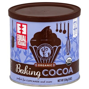 Equal Exchange Baking Cocoa Organic Og2 6/8 OZ [UNFI #327676] [ebt]