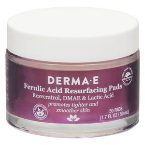 Derma E Resurfacing Pads Ferulic Acid 1/50 CT [UNFI-CARLISLE #2662310] T