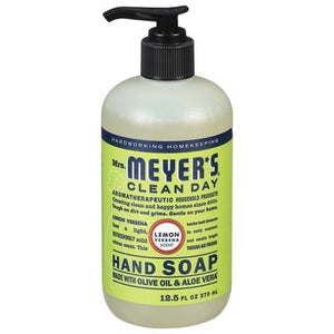 Mrs Meyers Clean Day Hand Soap Lemon Verbena Scent 6/12.5 OZ [UNFI #814368] T