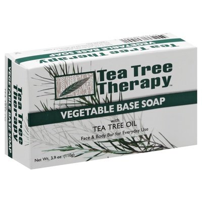 Tea Tree Therapy Soap Vegetable Base With Tea Tree Oil 1/3.9 OZ [UNFI-CARLISLE #676882] T