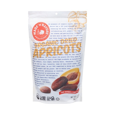 Made In Nature Apricots Dried Fruit Og2 6/28 OZ [UNFI #2919041] [ebt]