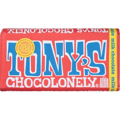 Tonys Chocolonely Milk Chocolate 15/6.35 oz [UNFI #2377539 ] [ebt]