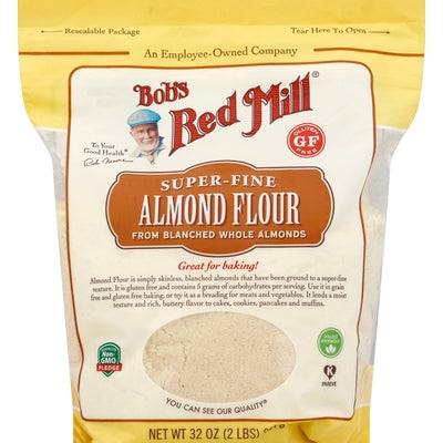 Bobs Red Mill Almond Flour Super-Fine 4/32 oz [UNFI #2163970 ] [ebt]