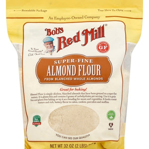 Bobs Red Mill Almond Flour Super-Fine 4/32 oz [UNFI #2163970 ] [ebt]