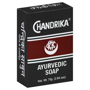 Chandrika Ayurvedic Soap Soap Ayurvedic 10/2.65 OZ [UNFI-CARLISLE #759407] T