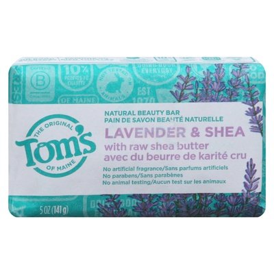 Toms Of Maine Beauty Bar Natural Lavender & Shea 6/5 OZ [UNFI-CARLISLE #2033785] T