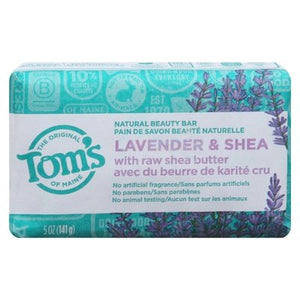 Toms Of Maine Beauty Bar Natural Lavender & Shea 6/5 OZ [UNFI-CARLISLE #2033785] T