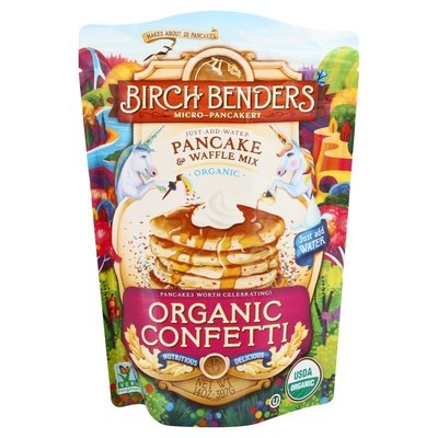 Birch Benders Pancake & Waffle Mix Organic Confetti Og2 6/14 OZ [UNFI #2693869] [ebt]
