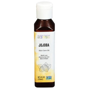 Aura Cacia Skin Care Oil Jojoba 1/4 OZ [UNFI-CARLISLE #615526] T