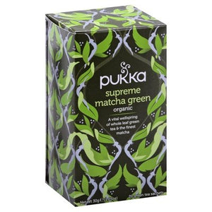 Pukka Green Tea Organic Supreme Matcha Green Sachets Og2 4/20 BAG [UNFI #2988996] [ebt]