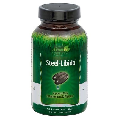 Irwin Naturals Steel-Libido Liquid Soft-Gels 1/75 SGEL [UNFI-CARLISLE #2116218]