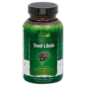 Irwin Naturals Steel-Libido Liquid Soft-Gels 1/75 SGEL [UNFI-CARLISLE #2116218]