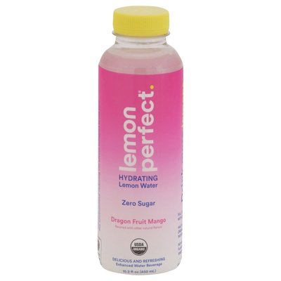 Lemon Perfect Lemon Water Hydrating Zero Sugar Dragon Fruit Mango Og2 12/15.2 OZ [UNFI #3014354] [ebt]