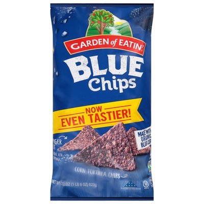 Garden Of Eatin Corn Tortilla Chips Blue Og3 10/22 OZ [UNFI #584359] [ebt]