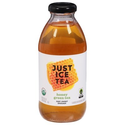 Just Ice Tea Green Tea Honey Og2 12/16 OZ [UNFI #2894483] [ebt]