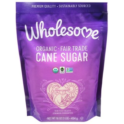 Wholesome Cane Sugar Organic Og2 12/1 LB Og2 [UNFI #940312] [ebt]