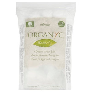 Organyc Cotton Balls 1/100 CT [UNFI-CARLISLE #1135912] T