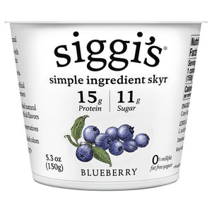 Siggis Yogurt Nonfat Blueberry 12/5.3 oz [UNFI #0695171 ] [ebt]