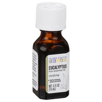 Aura Cacia Pure Essential Oil Eucalyptus Clarifying 1/.5 OZ [UNFI-CARLISLE #444927] T