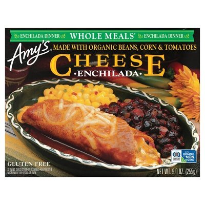 Amys Enchilada Dinner Cheese Gluten Free Og3 12/9 OZ [UNFI #577668] [ebt]