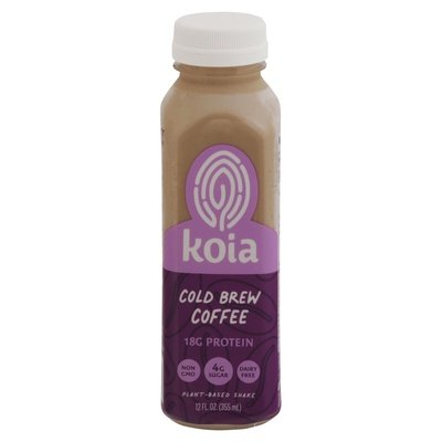 Koia Shake Plant-Based Protein Cold Brew Coffee 6/12 OZ [UNFI #2995868] [ebt] T