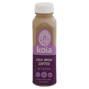 Koia Shake Plant-Based Protein Cold Brew Coffee 6/12 OZ [UNFI #2995868] [ebt] T