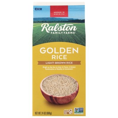 Ralston Family Farms Golden Rice Light-Brown 6/24 OZ [UNFI #2511970] [ebt]