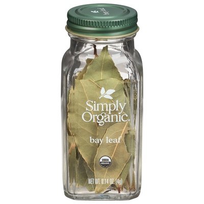 Simply Organic Bay Leaf Og2 6/.14 OZ [UNFI #3004231] [ebt]