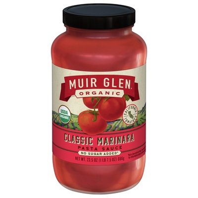 Muir Glen Pasta Sauce Classic Marinara Og2 12/23.5 OZ [UNFI #2907186] [ebt]