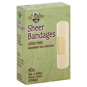 All Terrain Bandages Sheer 1/40 CT [UNFI-CARLISLE #620369] T