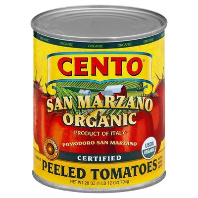 Cento Tomatoes Organic San Marzano Whole Peeled Og2 6/28 OZ [UNFI #1506195] [ebt]