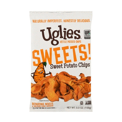 Uglies Sweet Potato Chips Sea Salt 12/5.5 OZ [UNFI #3013679] [ebt]