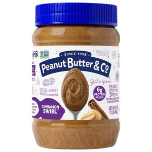 Peanut Butter & Co Peanut Butter Spread Cinnamon Swirl 6/16 OZ [UNFI #2800290] [ebt]