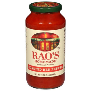 Raos Sauce Roasted Red Pepper 12/24 oz [UNFI #3034949 ] [ebt]