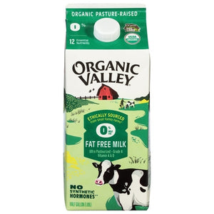 Organic Valley Milk Fat Free 0% Milk Fat Og2 6/64 oz [UNFI #0644765] T [ebt]