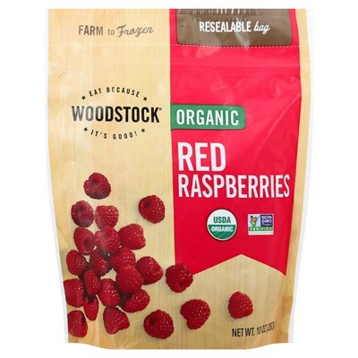 Woodstock Red Raspberries Organic Og2 12/10 OZ [UNFI #154534] [ebt]