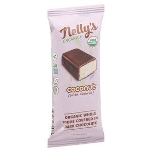 Nellys Organics Bars Coconut Og2 9/1.6 OZ [UNFI #1854314] [ebt]