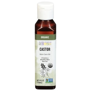 Aura Cacia Skin Care Oil Organic Castor Og2 1/4 OZ [UNFI-CARLISLE #1571793] T