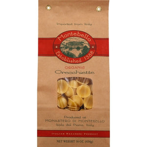 Montebello Orecchiette Organic Og2 12/1 LB Og2 [UNFI #1499599 ] [ebt]