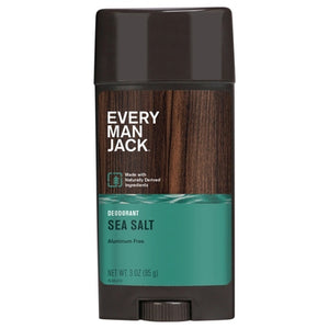 Every Man Jack Deodorant Sea Salt Aluminum Free 1/3 oz [UNFI-CARLISLE #3167707] T