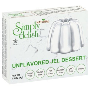 Simply Delish Jel Dessert Unflavored 6/.25 OZ [UNFI-CARLISLE #2852051] [ebt]