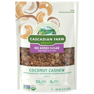 Cascadian Farm Granola Coconut Cashew Og2 4/11 OZ [UNFI #2941748] [ebt]
