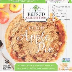 Raised Gluten Free Pie Dutch Apple 6/9 OZ [UNFI #2175503] [ebt]